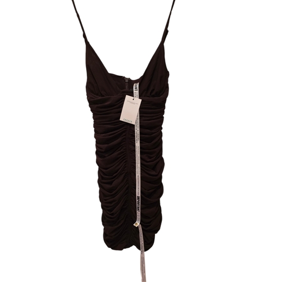 NWT House of CB Mistress Rock Spotlight Ruched Mini Dress. Size Small - Picture 8 of 10